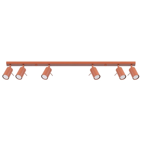 Plafond RING 6L roter Ocker