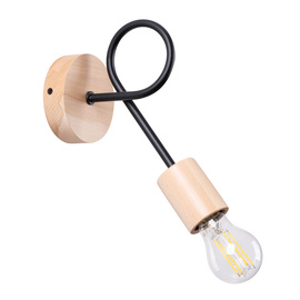 Wandlampe EMBER Schwarz