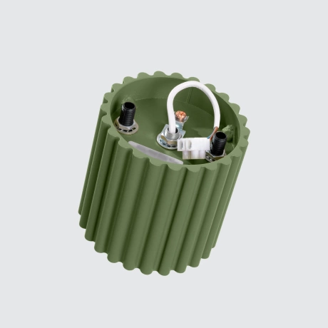 Plafond AURA 1 olivgrün GU10