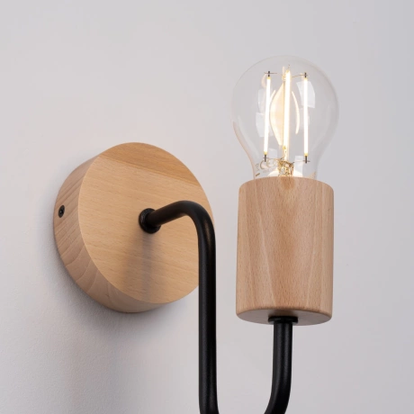 Wandlampe TIMBO schwarz