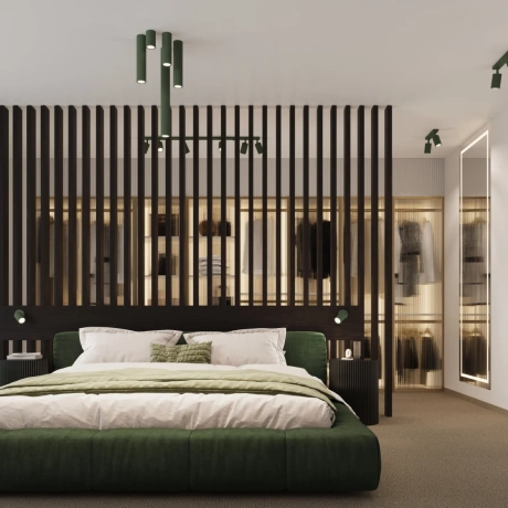 Plafond KARBON 60 olivgrün