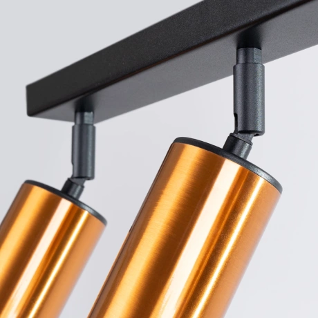 Plafond WINX 3 schwarz/kupfer