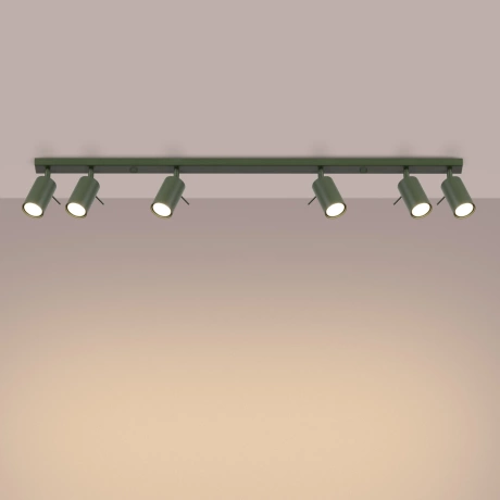 Plafond RING 6L olivgrün