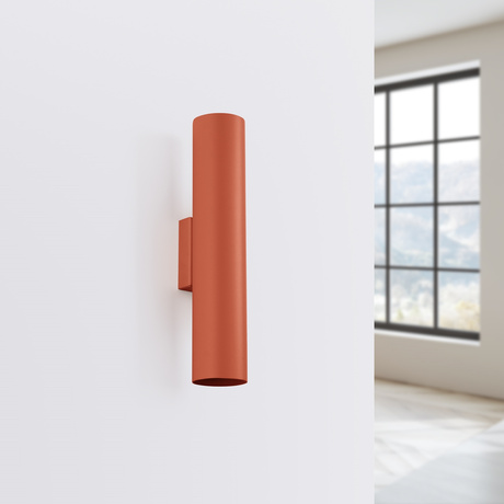 Wandleuchte LAGOS 2 roter Ocker