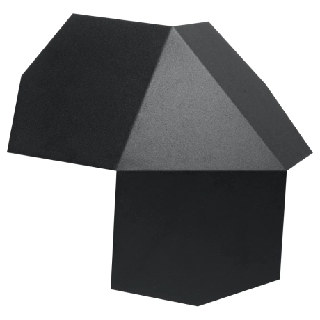 Wandleuchte TRE schwarz