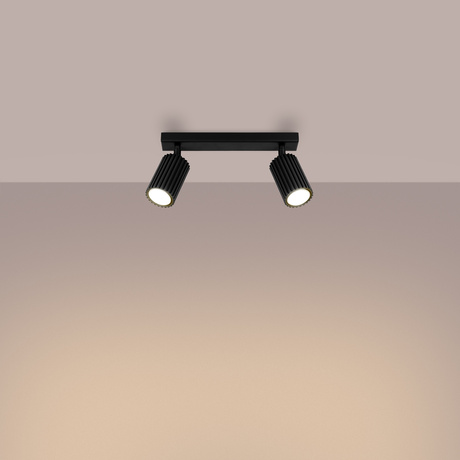 Plafond KARBON 2 schwarz