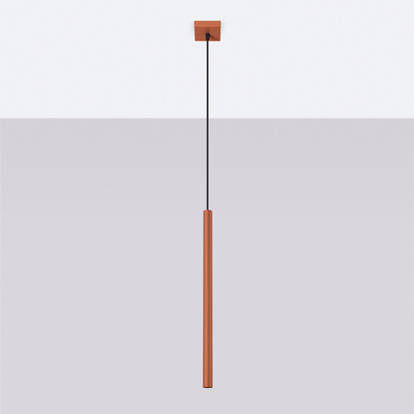 Pendelleuchte PASTELO 1 roter Ocker