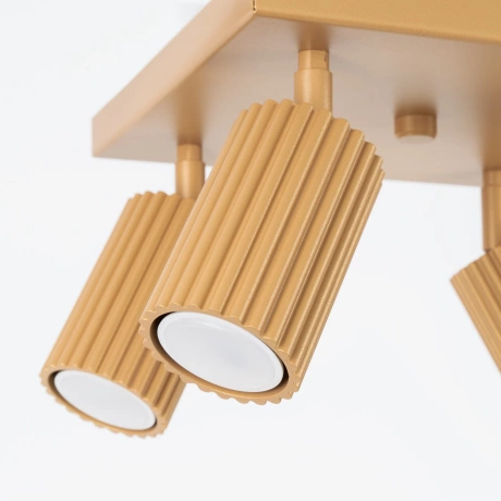 Plafond KARBON 4 golden