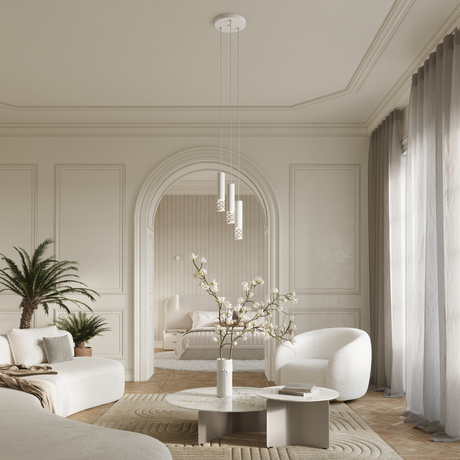 Pendelleuchte LIRO 2 weiß