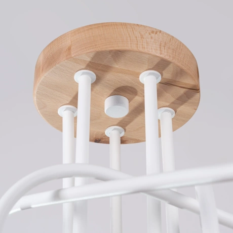 Kronleuchter 5 Weiß