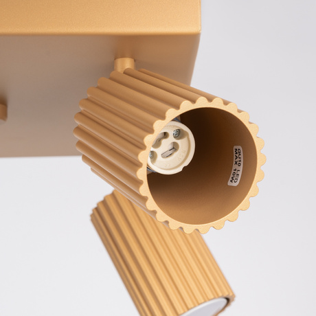 Plafond KARBON 4 golden