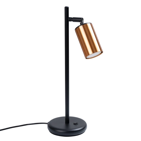 Tischlampe WINX schwarz/kupfer