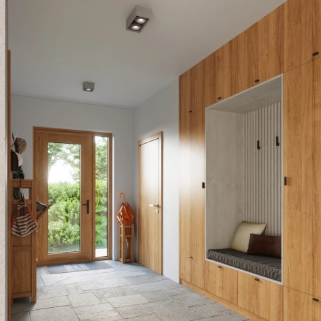 Deckenleuchte QUATRO 2 Beton