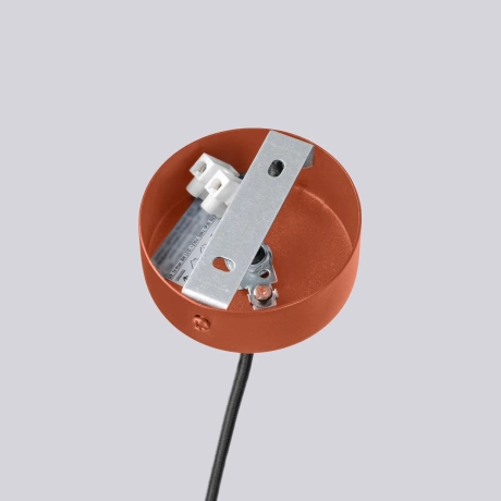 Kronleuchter HALO 6 roter Ocker