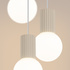 Pendelleuchte HALO 3P beige