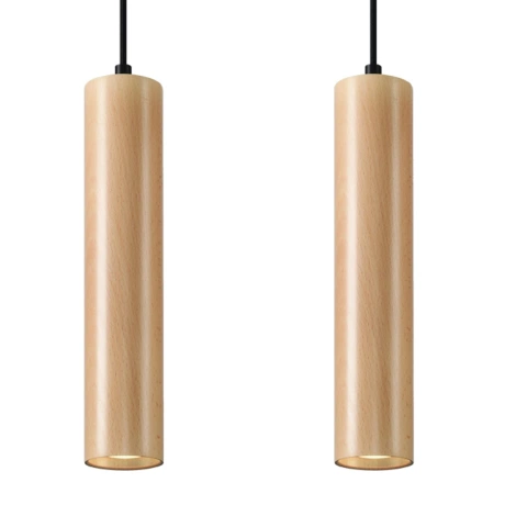 Hängeleuchte LINO 2 Holz