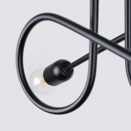 Kronleuchter LOOP 2 Schwarz