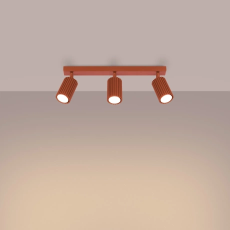 Plafond KARBON 3L roter Ocker