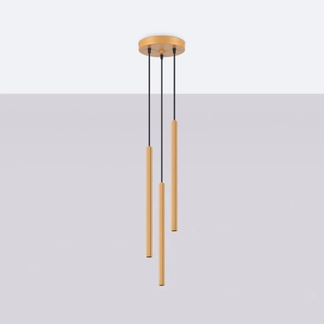 Pendelleuchte ARCHE 3P Gold
