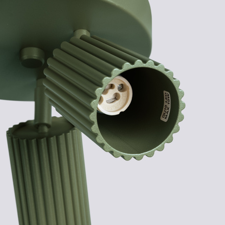 Plafond KARBON 3P olivgrün