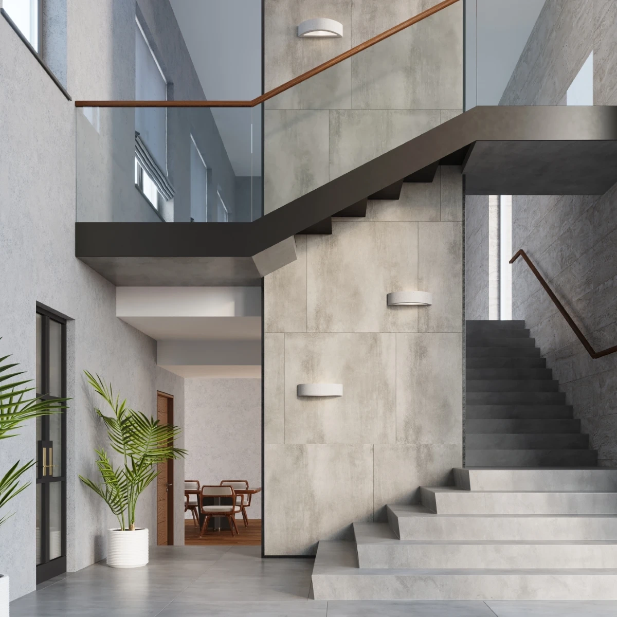Wandleuchte ATENA Beton