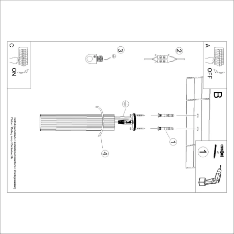 Plafond KARBON 40 beige