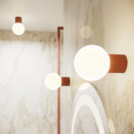 Plafond HALO mokka IP44