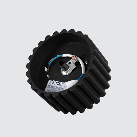 Plafond AURA 1 schwarz Gx53