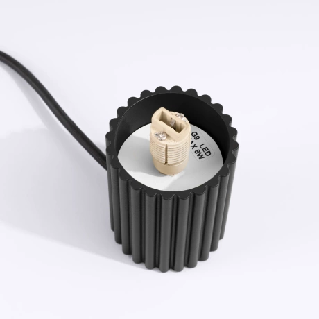 Tischlampe HALO schwarz