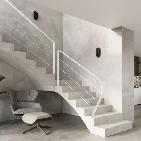 Wandleuchte TEAR schwarz