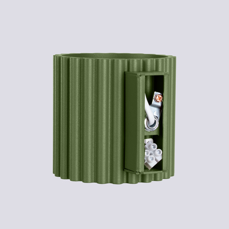 Wandleuchte AURA olivgrün G9