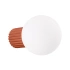 Wandleuchte HALO roter Ocker IP44