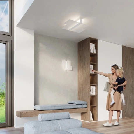 Wandleuchte MASSIMO weiß