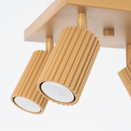 Plafond KARBON 4 golden