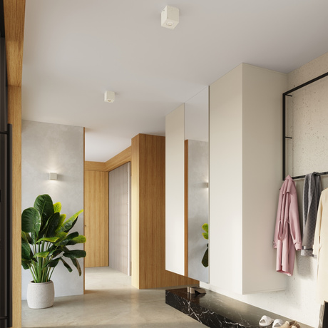 Plafond QUAD beton beige