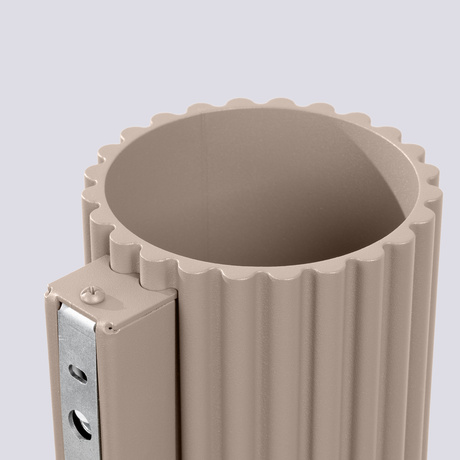 Wandleuchte AURA taupe G9