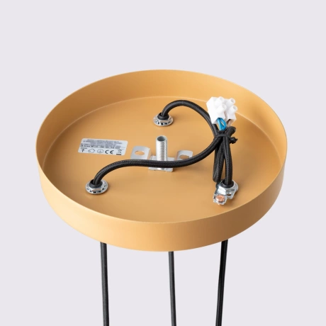 Pendelleuchte KARBON 3P golden