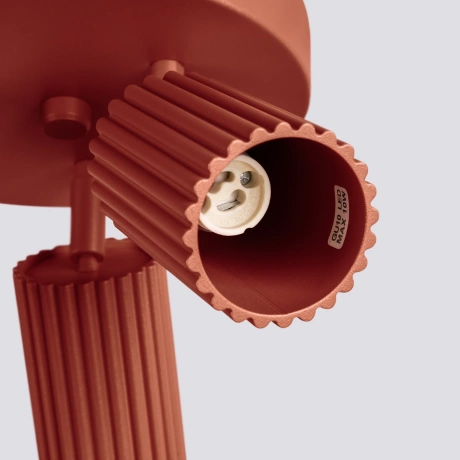 Plafond KARBON 3P roter Ocker