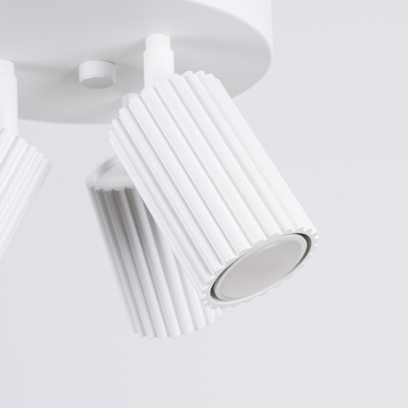 Plafond KARBON 3P weiß