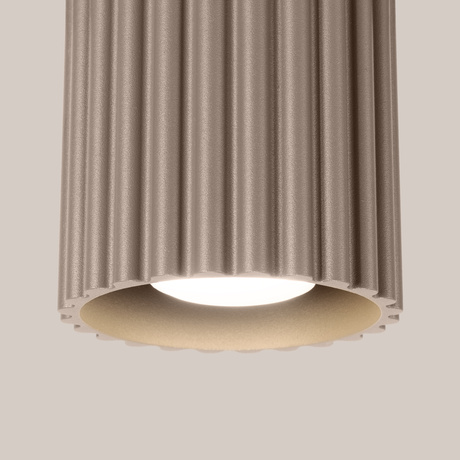 Plafond AURA 1 taupe GU10