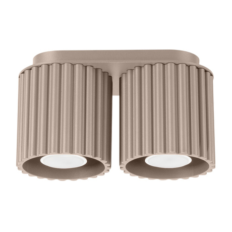 Plafond AURA 2 taupe GU10