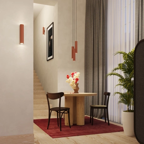 Wandleuchte LAGOS 2 roter Ocker