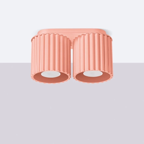 Plafond AURA 2 apricot GU10