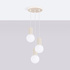 Pendelleuchte HALO 3P beige