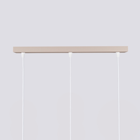 Pendelleuchte KARBON 3L taupe
