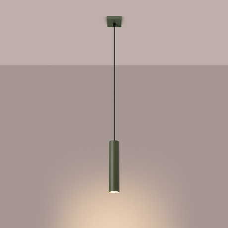 Pendelleuchte LAGOS 1 olivgrün