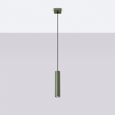 Pendelleuchte LAGOS 1 olivgrün