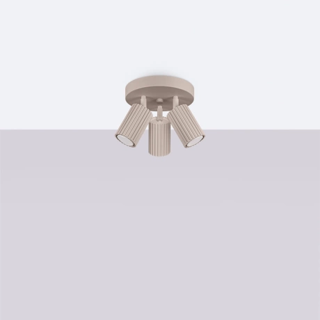 Plafond KARBON 3P taupe