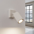 Wandleuchte KARBON beige