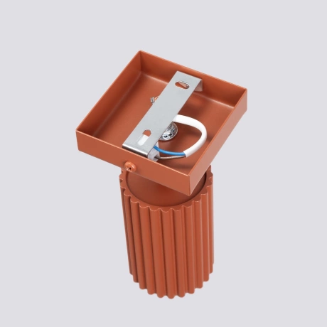 Wandleuchte KARBON roter Ocker